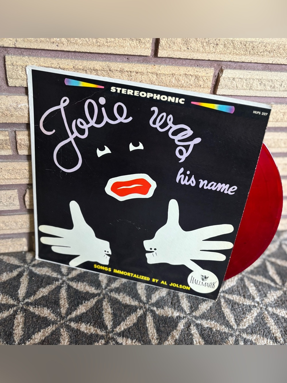 "Jolie Was His Name" Record - Special Red Vinyl Edition - Ragtime Album - Jazz